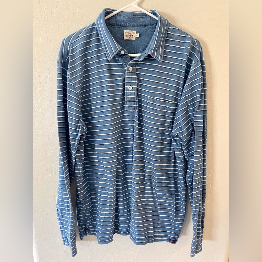 Faherty long sleeve shirt